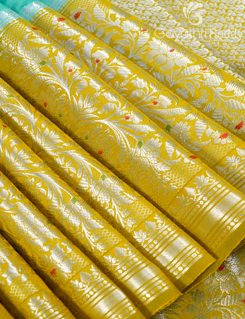 MANGO SILK SAREE -PRM1011
