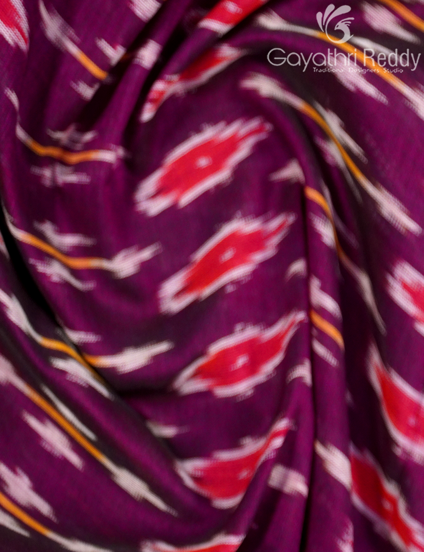 PURE IKKAT COTTON SAREE-IKC1096