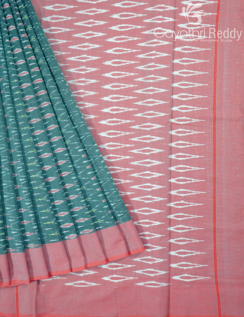 PURE IKKAT COTTON SAREE-IKC1097