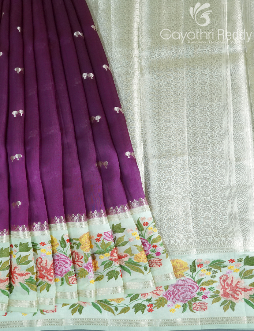 CHINIYA SILK SAREE-CS585
