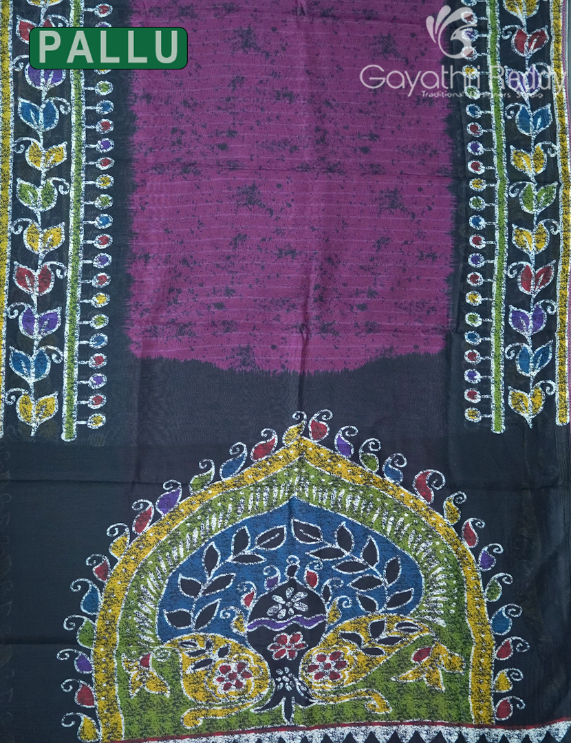 CHANDERI SILK SAREE-CPS1127