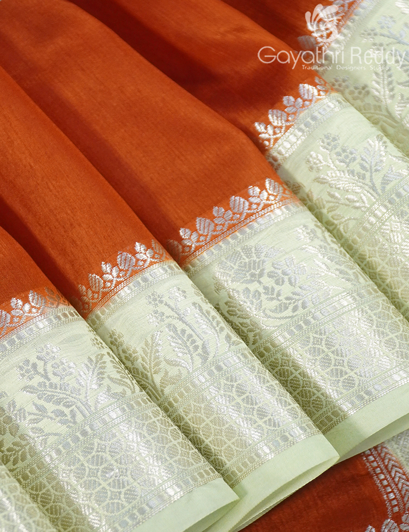 MANGO SILK SAREE -PRM1078