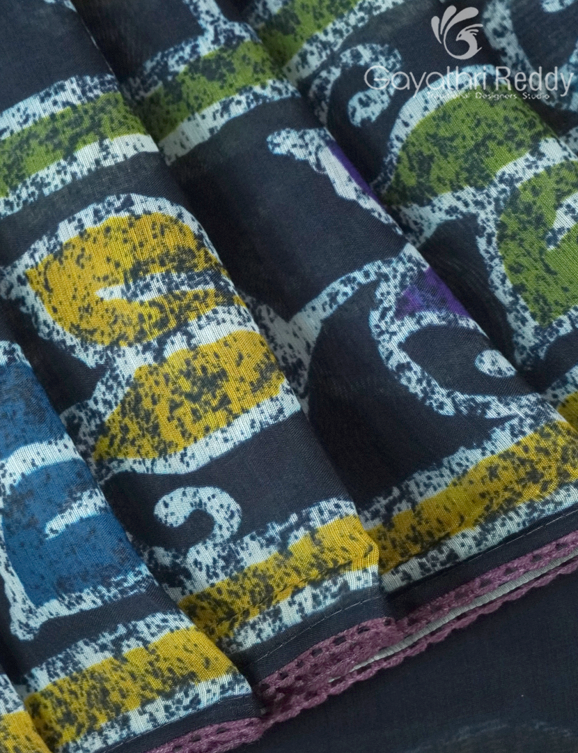 CHANDERI SILK SAREE-CPS1127
