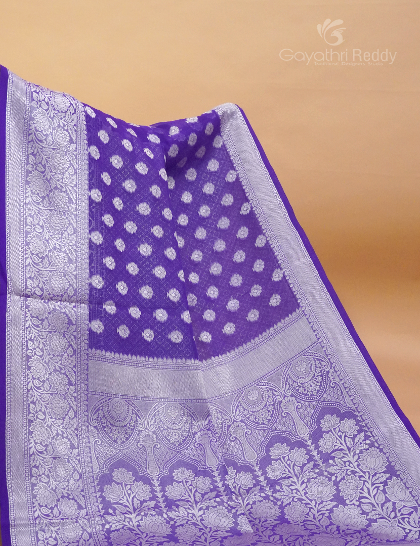 BANARAS SEMI GEORGETTE-SBG100