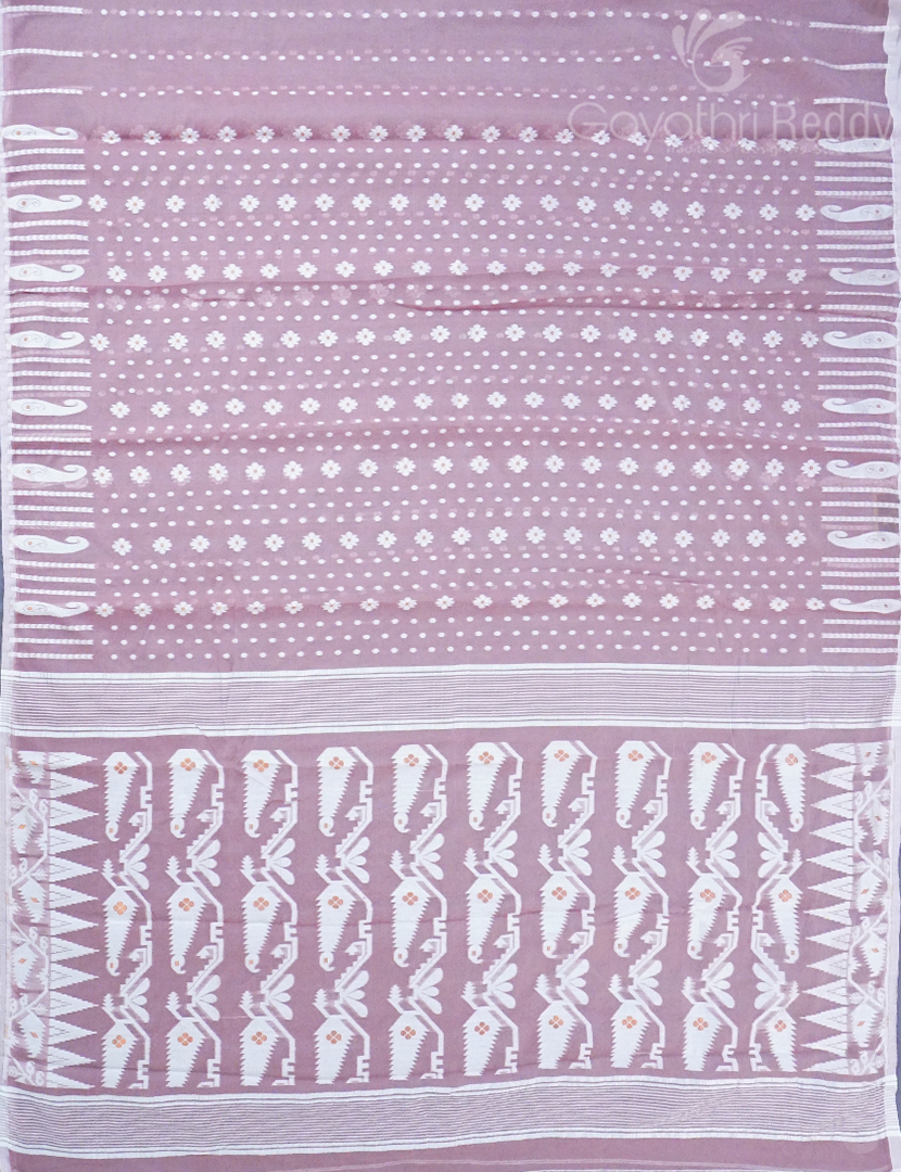 JAMDANI COTTON(WITHOUT BLOUSE)-JMC537