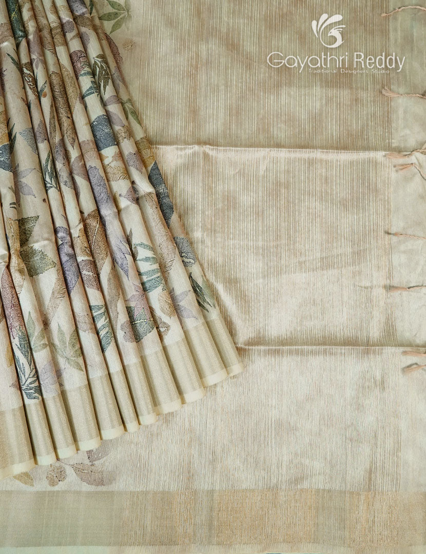 SEMI TUSSAR SAREE-ST1079