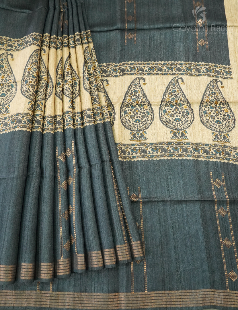 PURE DESI TUSSAR SILK-TS1360