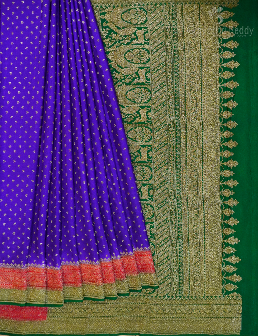 PURE BANARAS GEORGETTE KADDI-BG676