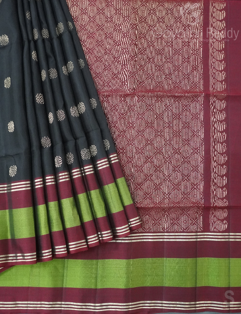 PURE KANCHI PATTU VINTAGE-KP8037