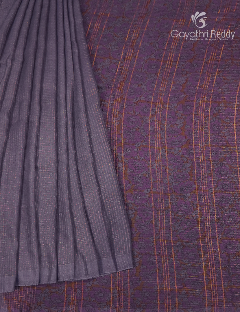 Pure Munga Silk Saree in Light Wine