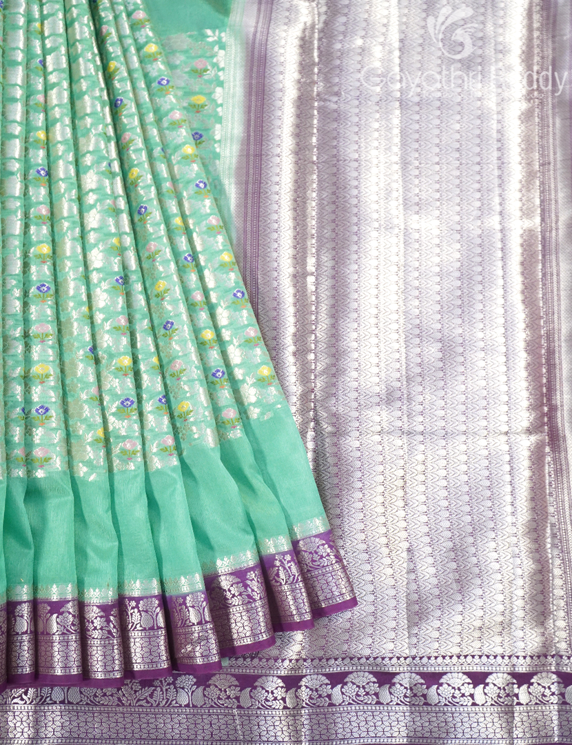 MANGO SILK SAREE -PRM1079