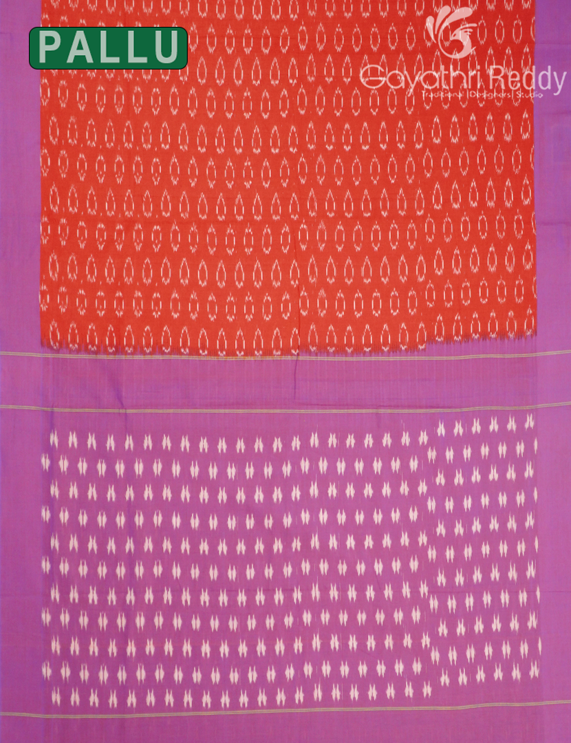 PURE IKKAT COTTON SAREE-IKC1098