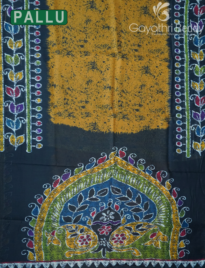 CHANDERI SILK SAREE-CPS1128