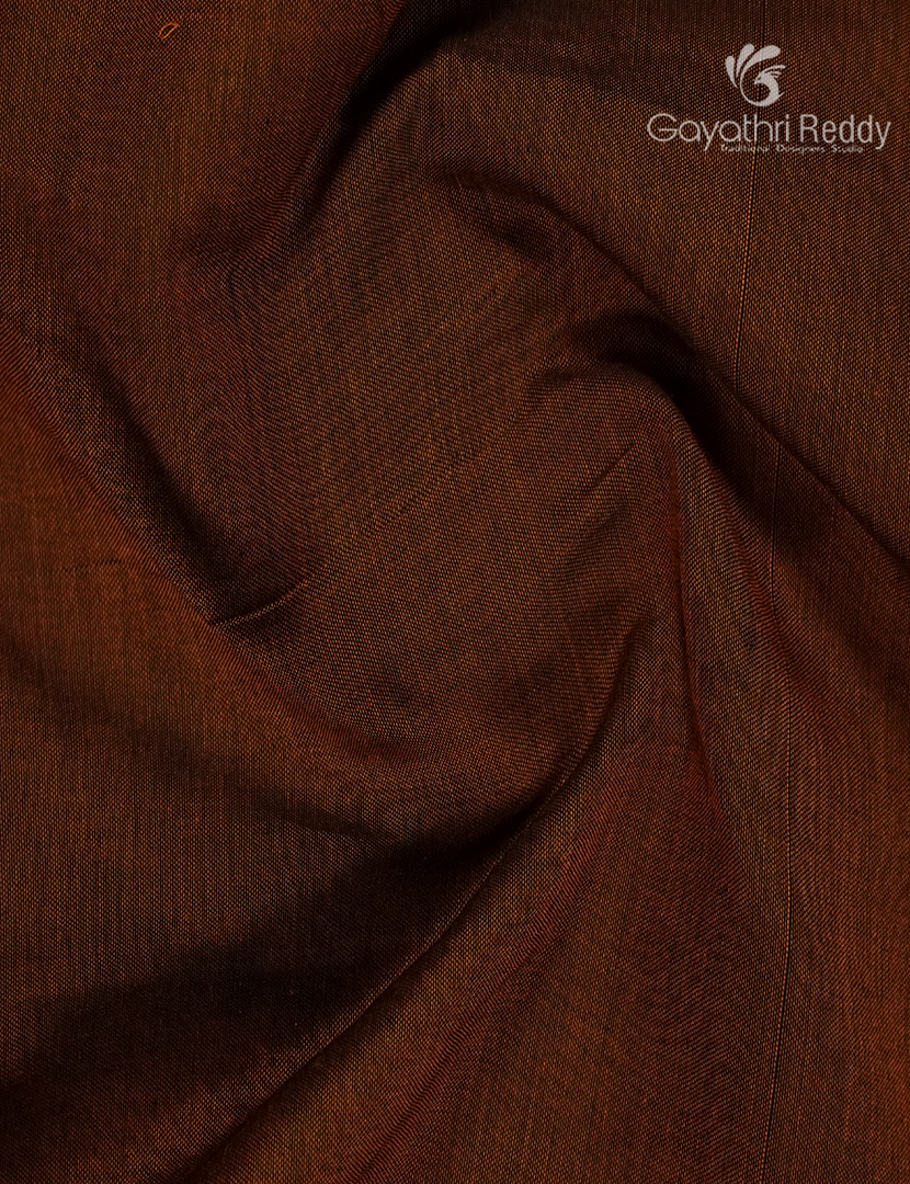 Pure Narayanpet Cotton Saree in Deep Maroon