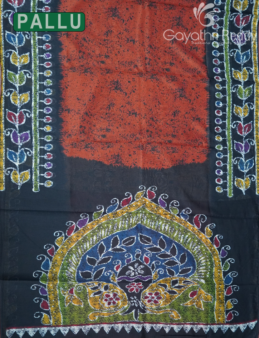 CHANDERI SILK SAREE-CPS1129