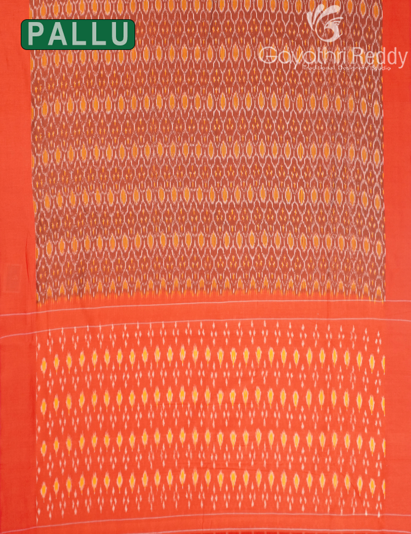 PURE IKKAT COTTON SAREE-IKC1099