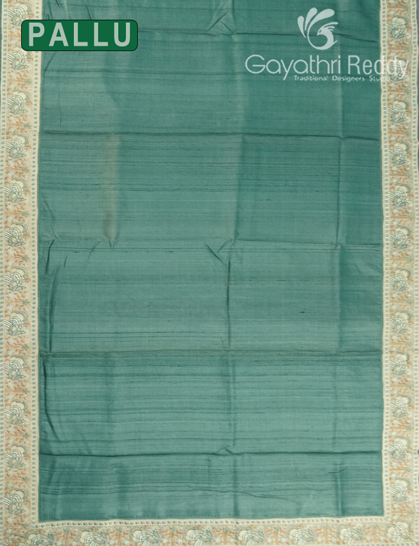 PURE DESI TUSSAR FANCY SAREE-TS1573