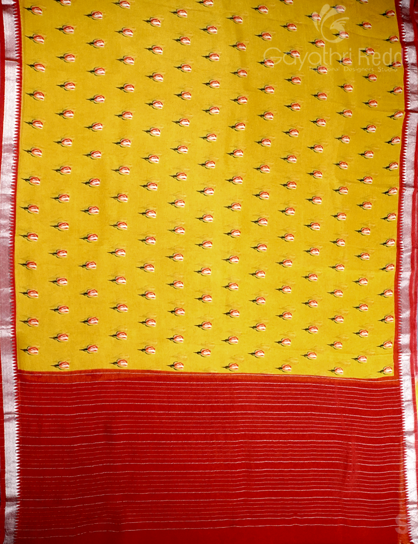MANGALGIRI PATTU PRINTED SAREE-MGP1114