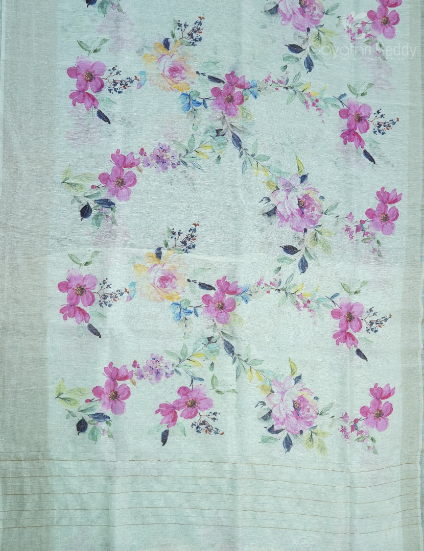 PURE LINEN SAREE-L1347