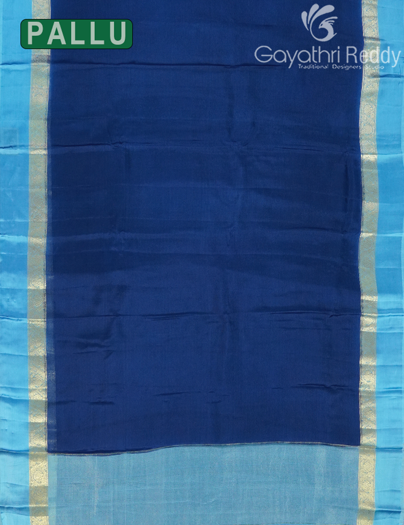 CRAPE SILK SAREE-PSC57