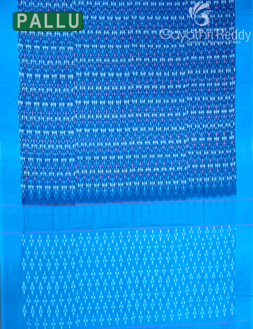 PURE IKKAT COTTON SAREE-IKC1100