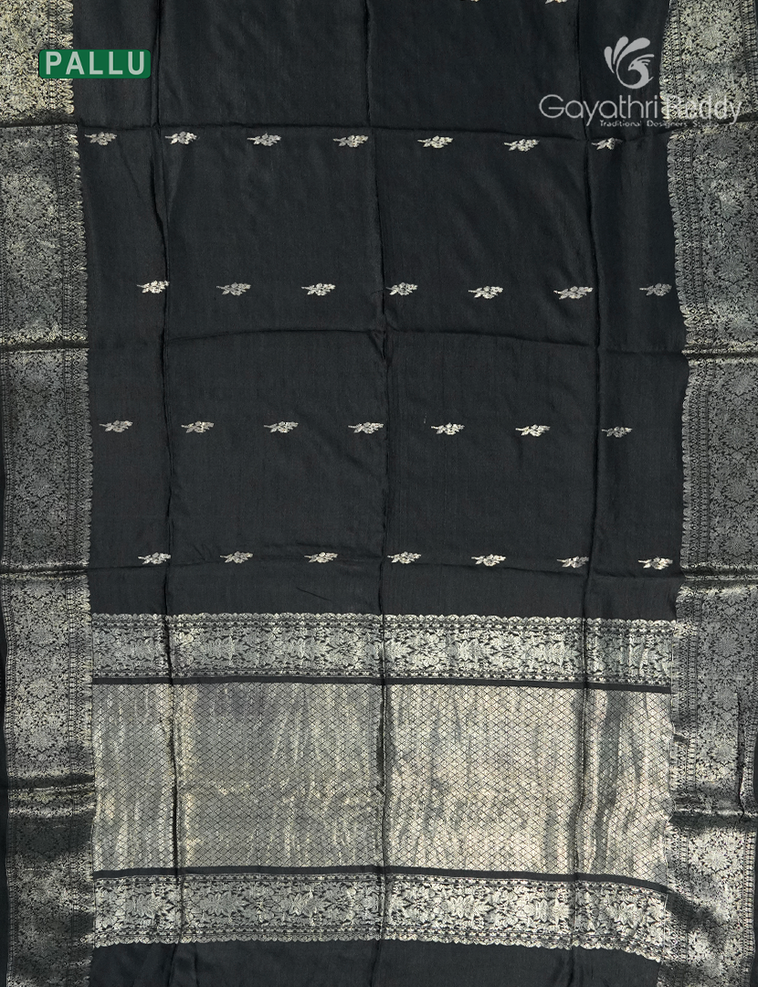 PURE ZARI TUSSAR SILK SAREE-TS1590