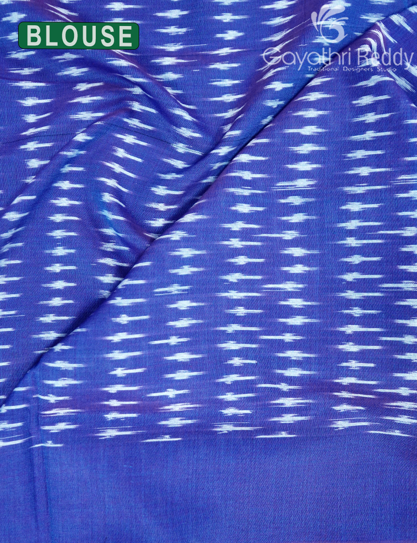 PURE IKKAT COTTON SAREE-IKC1101