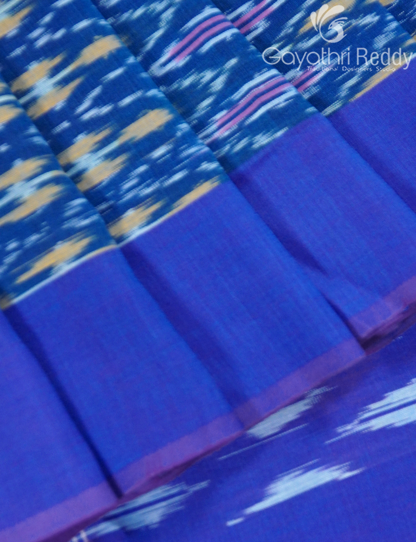 PURE IKKAT COTTON SAREE-IKC1101