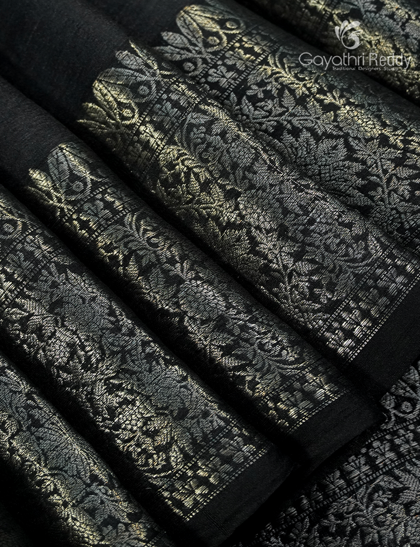 PURE ZARI TUSSAR SILK SAREE-TS1590