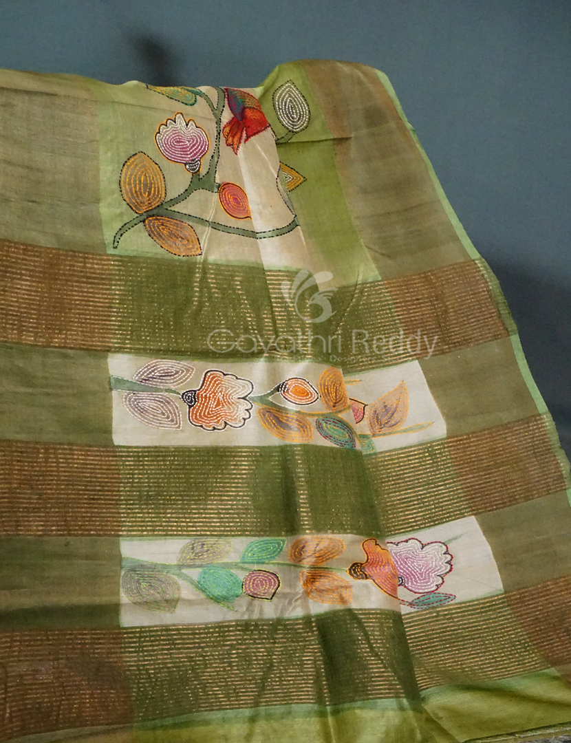 PURE DESI TUSSAR KANTA WORK-TS804