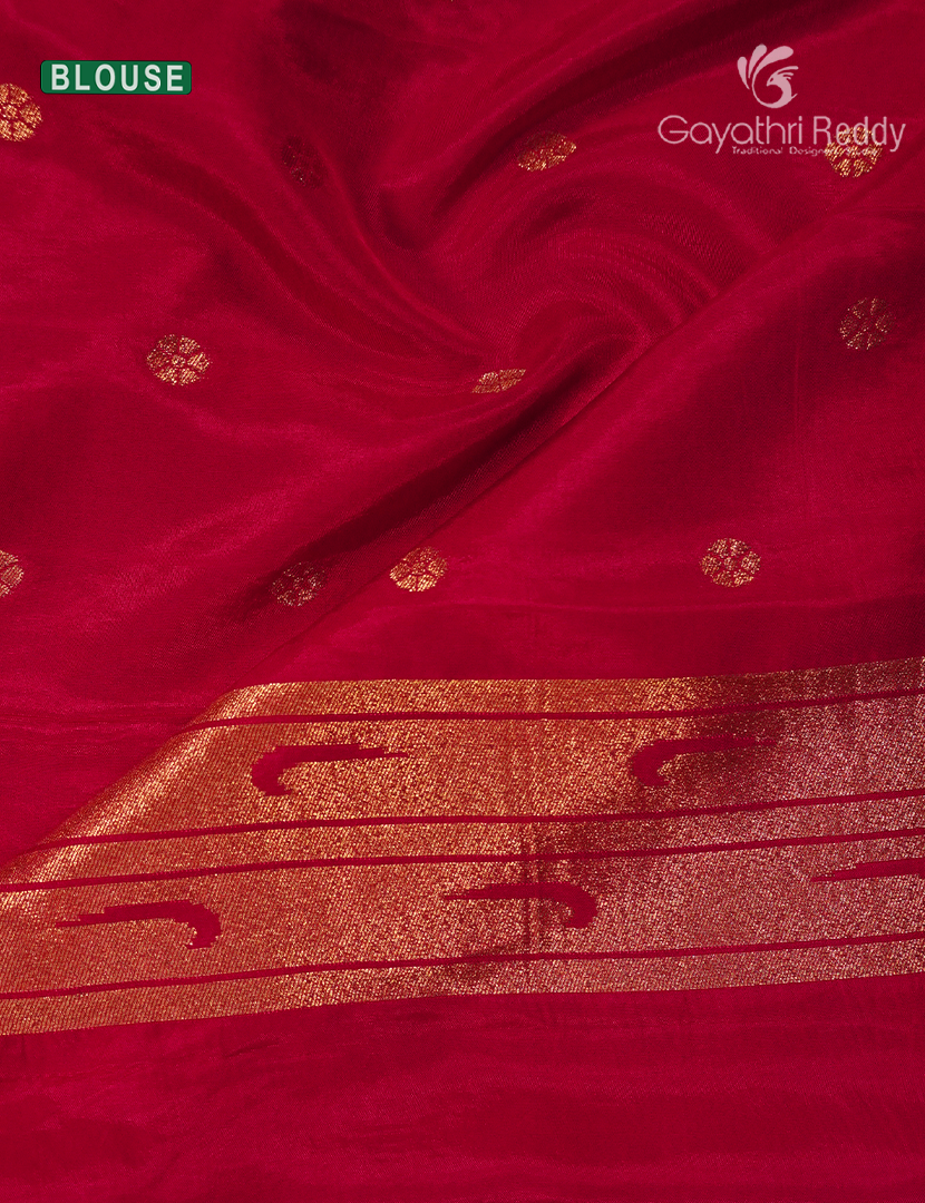Pure Satin Silk Saree in Rani Pink