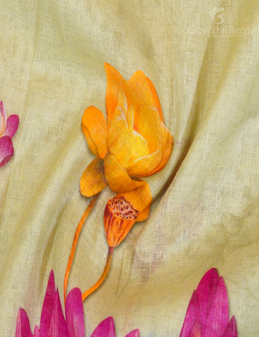 PURE LINEN SAREE-L1308