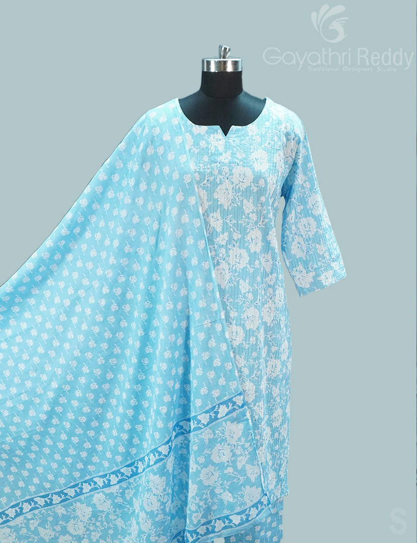 READYMADE DRESS SET(3PC)-KDS1150