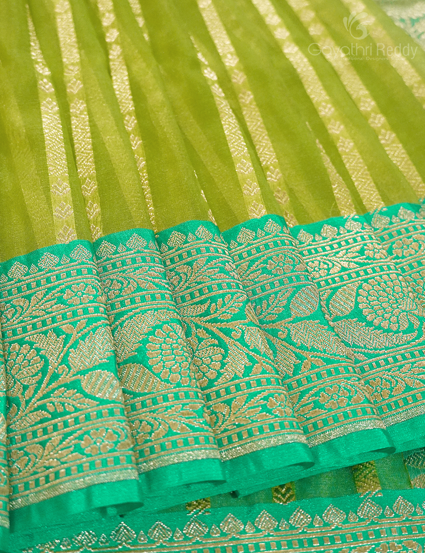 BANARAS ORGANZA SAREES -BOS6
