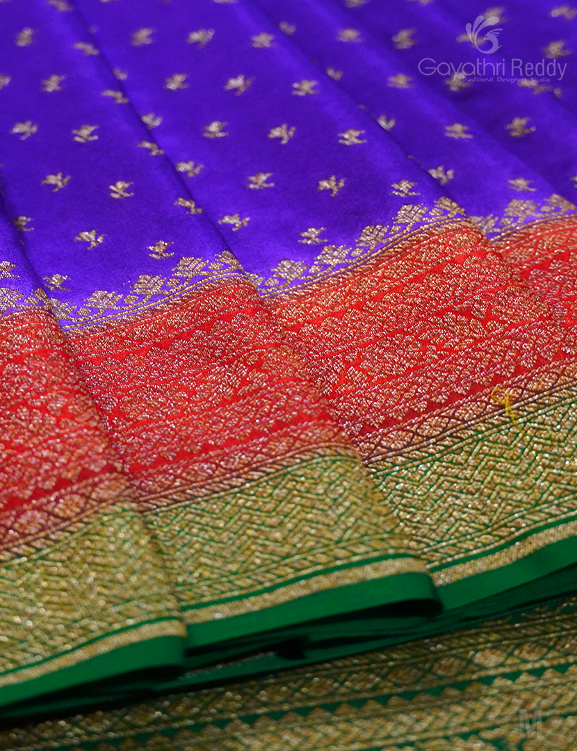 PURE BANARAS GEORGETTE KADDI-BG676