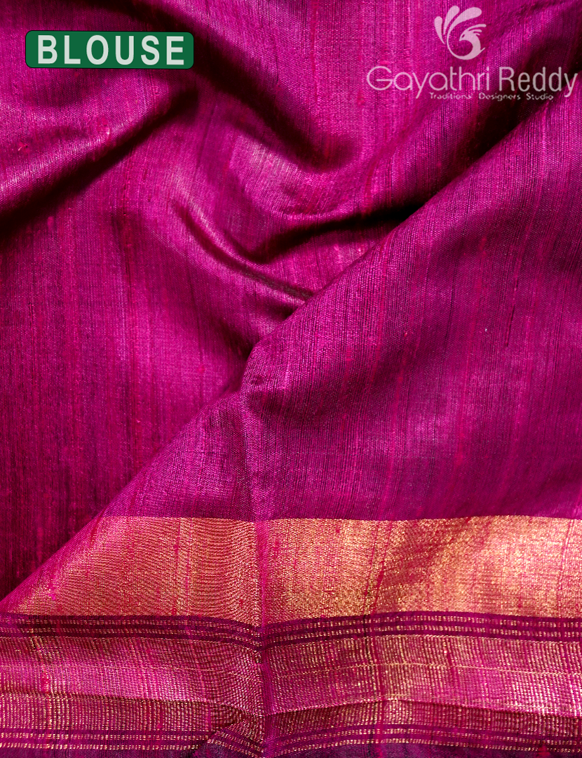 PURE KHADI PATTU SAREE-KHP1220