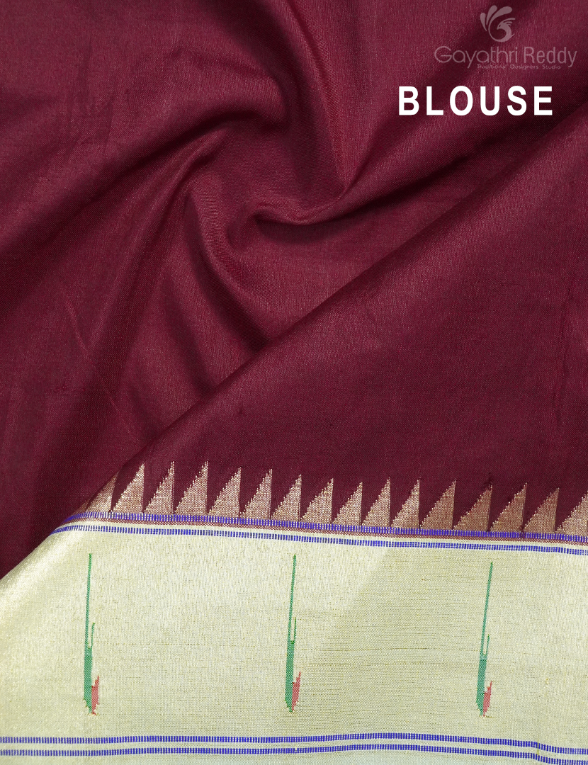 PURE  PAITHANI PATTU SAREE-PSS585