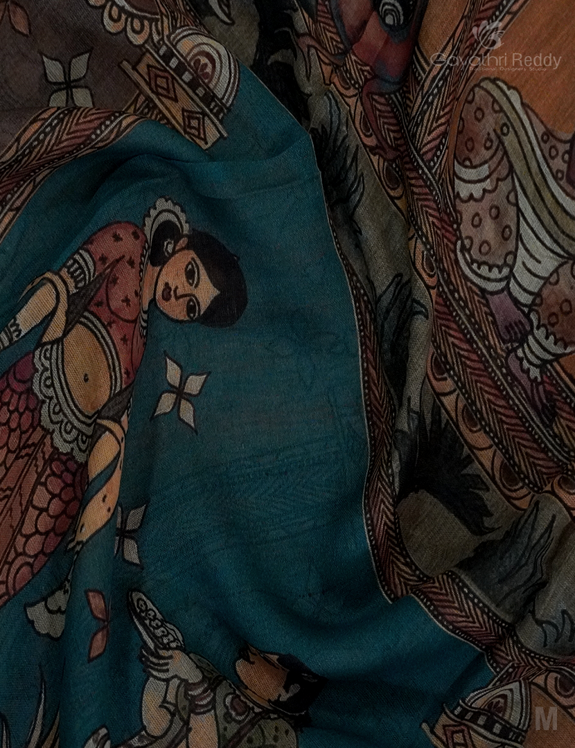 PURE KALAMKARI KADI COTTON-KKC7