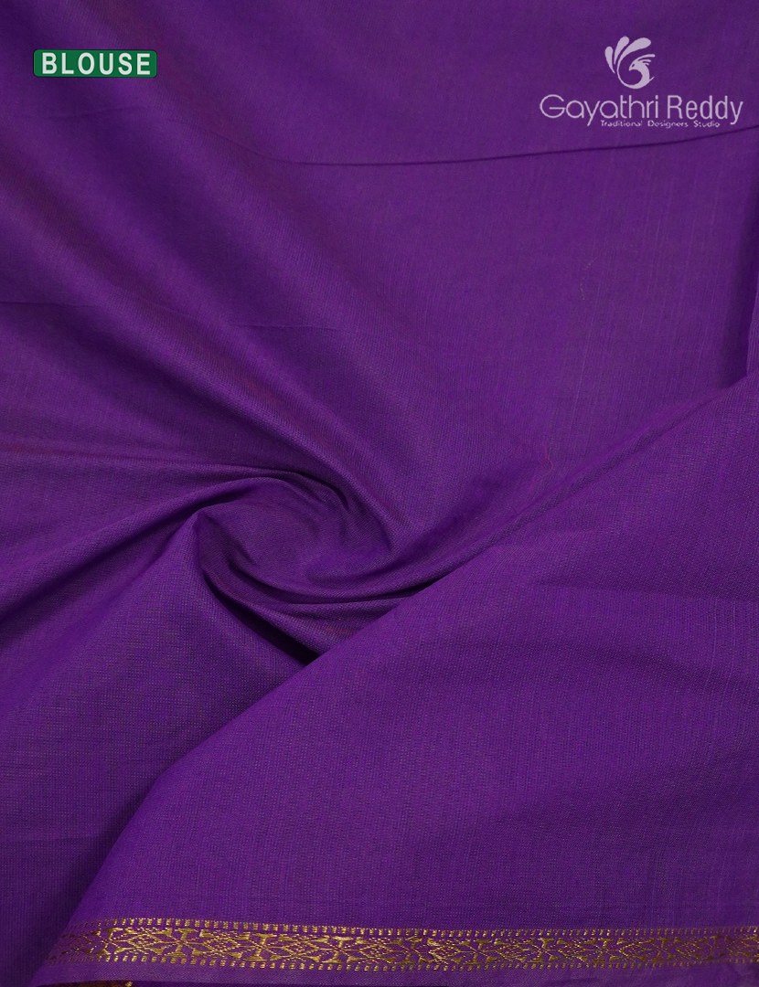 Sico Saree in Mustard and Purple