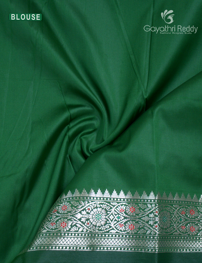 Semi Banaras Katan Silk Saree Lavender