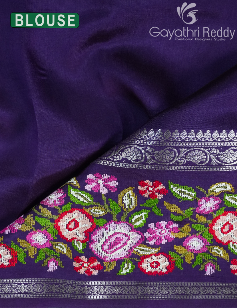 CHINIYA SILK SAREE-CS537