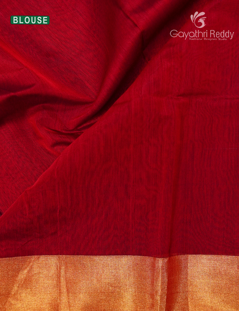 Pure Chanderi Sico Saree in Black