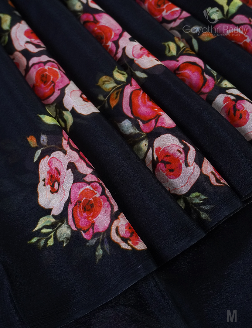 GEORGETTE PRINTED SAREE-PGP35