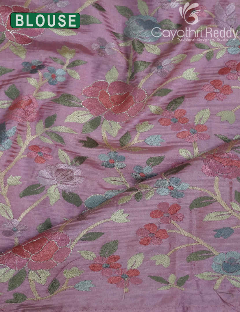 DUPION SILK FANCY SAREE -DSF20