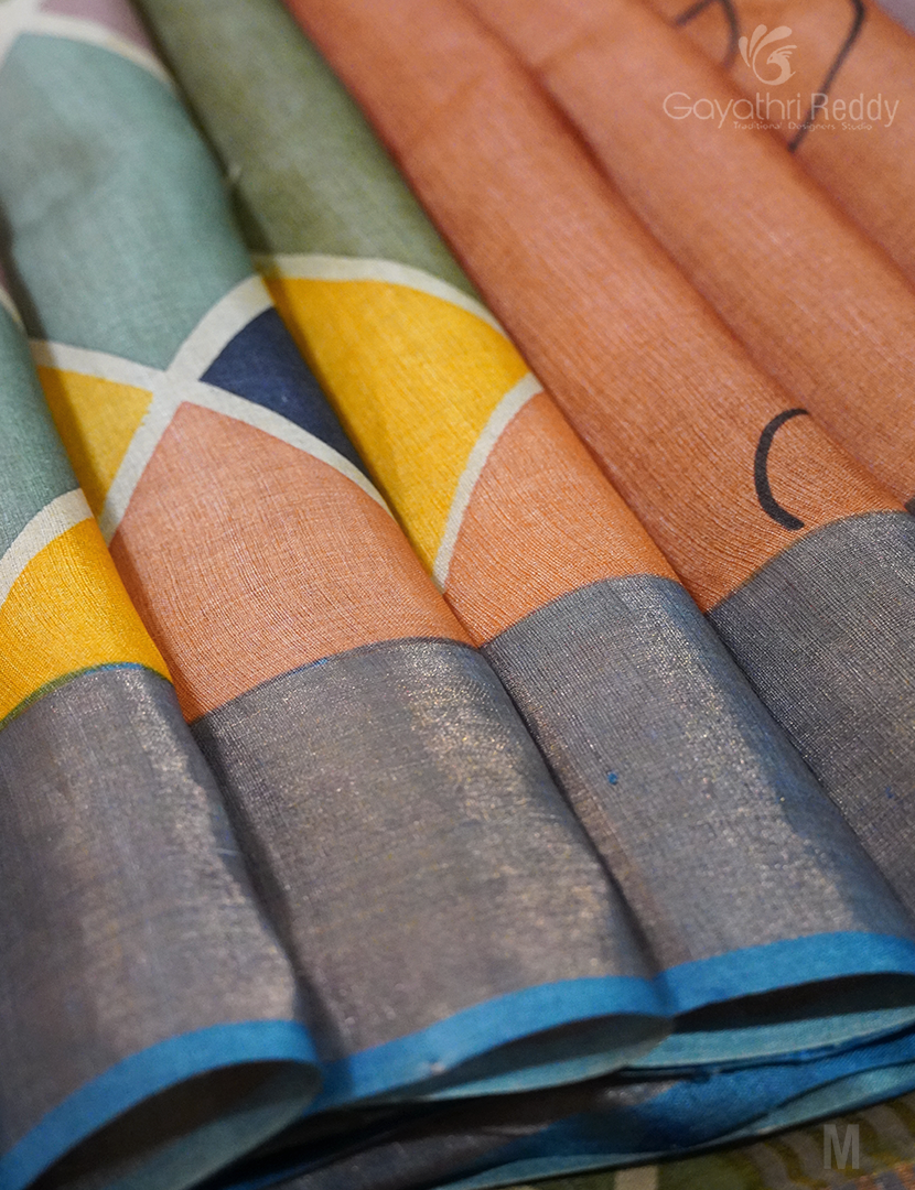 PURE DESI TUSSAR SILK-TS1280