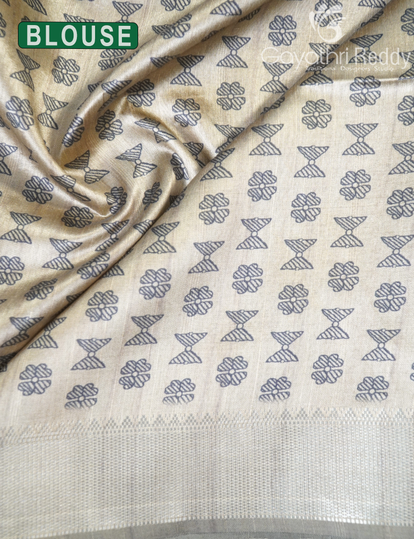 SEMI TUSSAR SAREE-ST1162