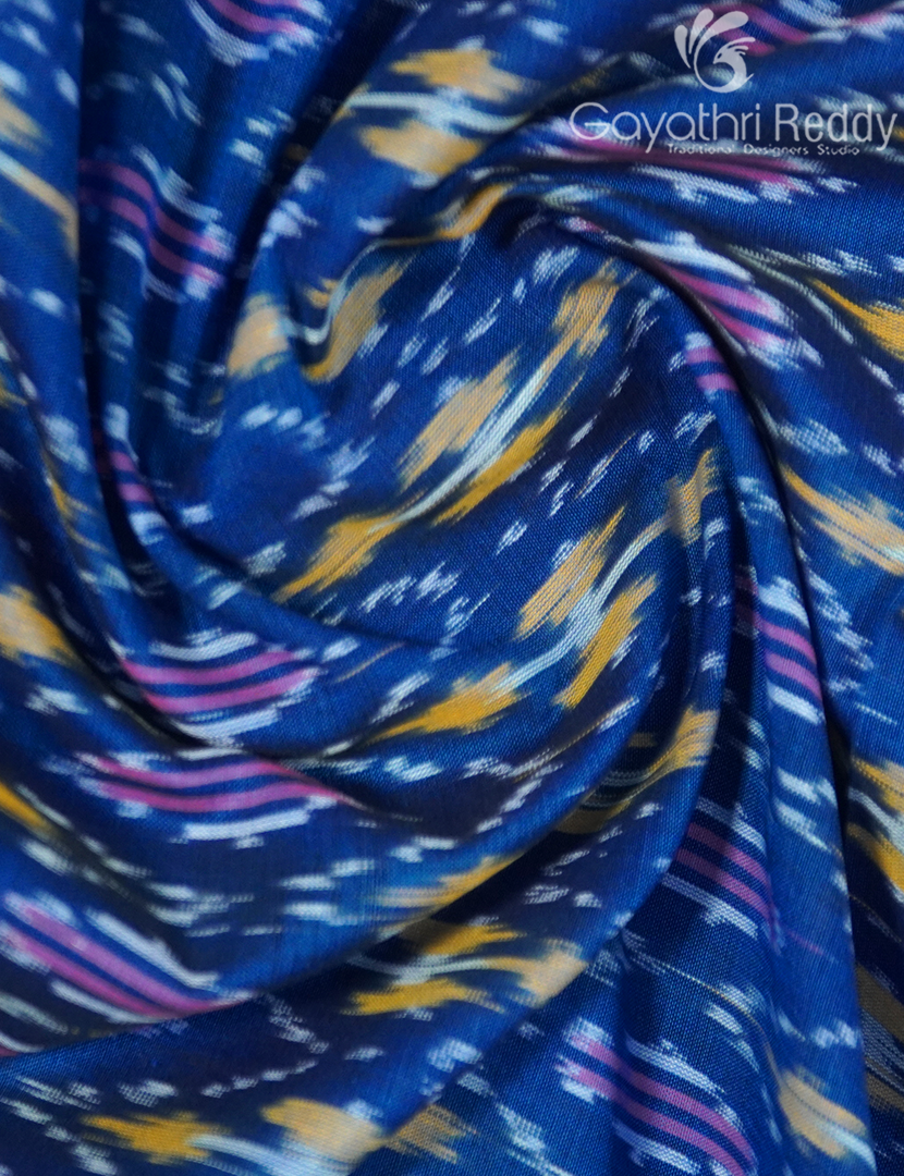 PURE IKKAT COTTON SAREE-IKC1101