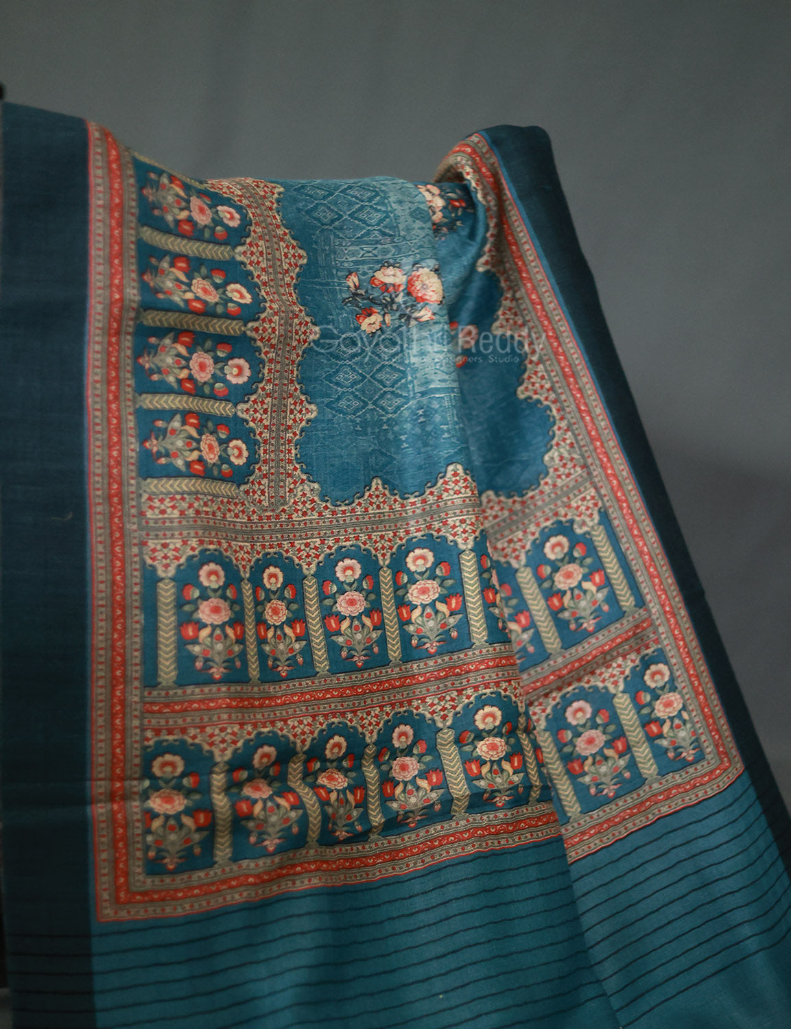 PURE DESI TUSSAR SILK-TS455