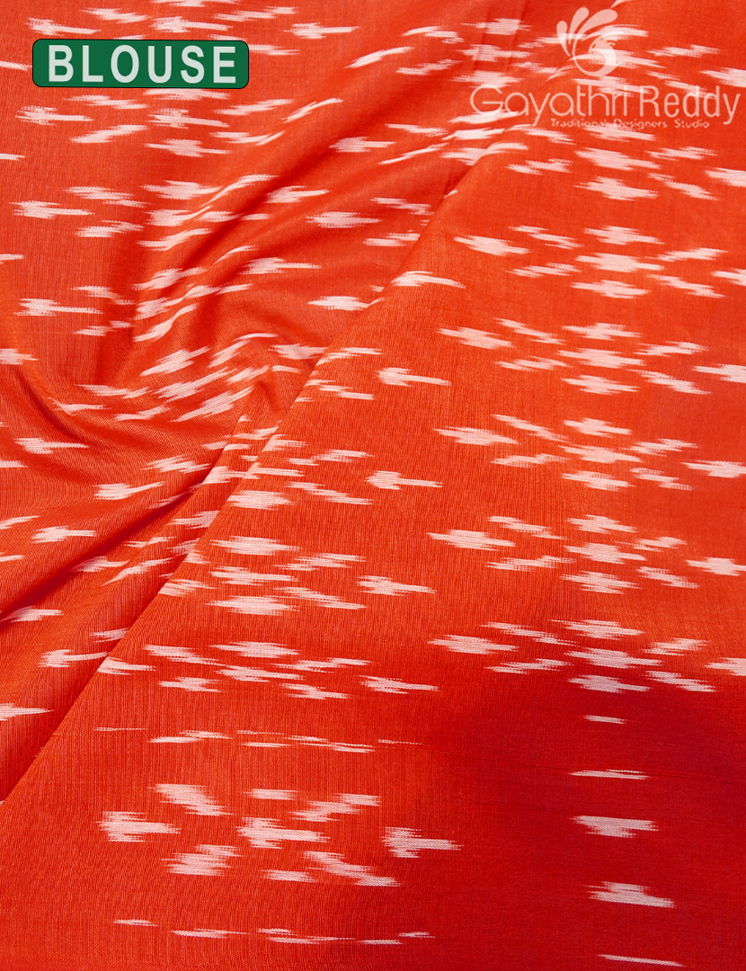 PURE IKKAT COTTON SAREE-IKC1102