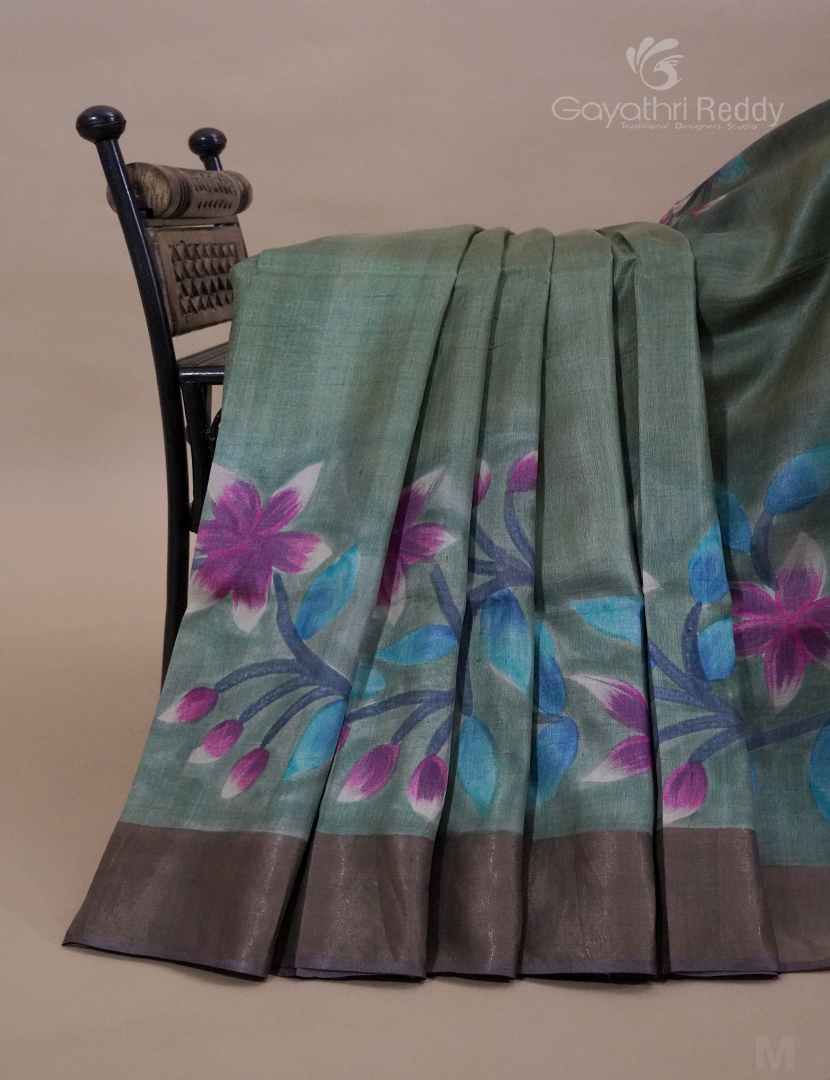 PURE DESI TUSSAR SILK-TS879